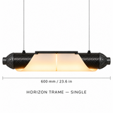 HORIZON TRAME — 600 mm — unité — suspension linéaire en carbone