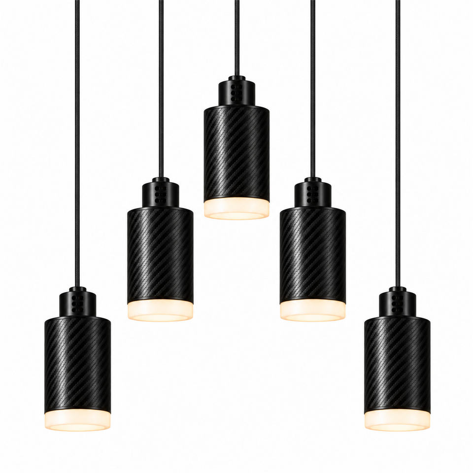 PULSE lustre 5 lumières — Pendant 01