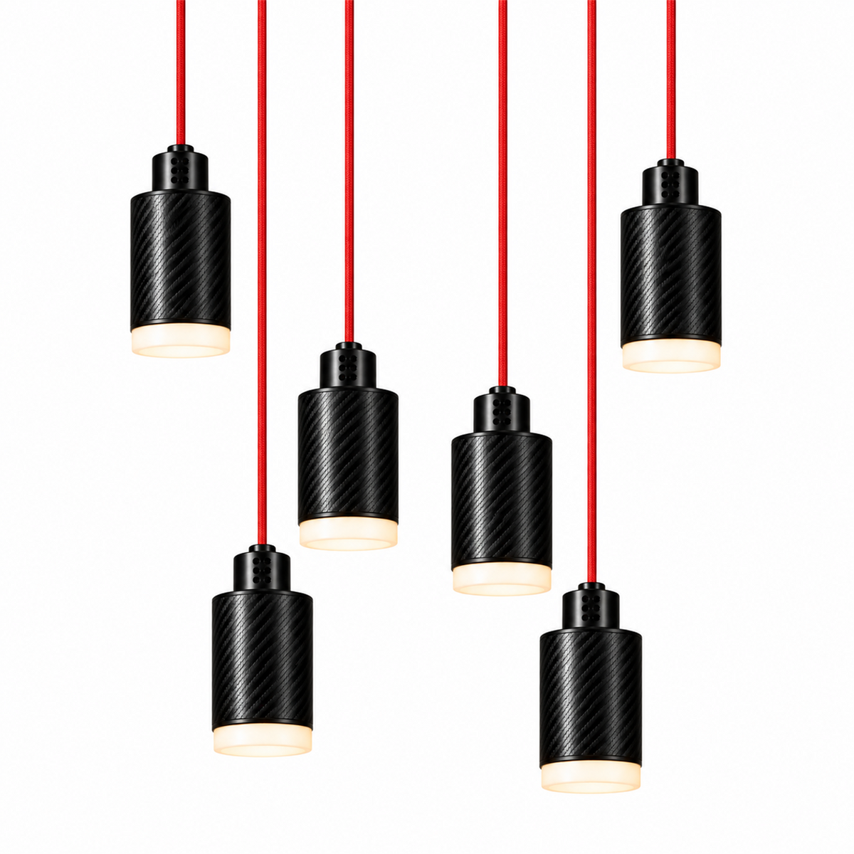 PULSE lustre 6 lumières — Pendant 01
