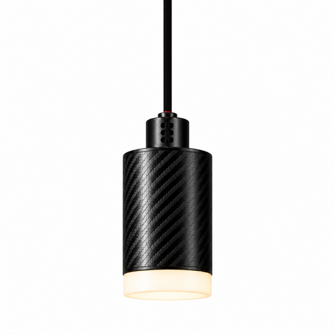 PULSE Pendant 01 — câble textile Noir