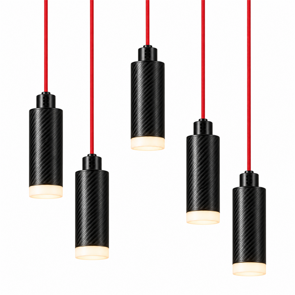 PULSE lustre 5 lumières — Pendant 02