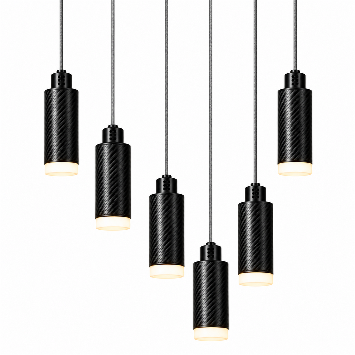 PULSE lustre 6 lumières — Pendant 02
