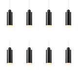 PULSE Lustre 08 — Pendant 02 — suspension en carbone