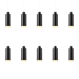 PULSE Lustre 10 — Pendant 02 — suspension en carbone