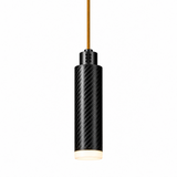 PULSE Pendant 02 — câble textile Miel doré