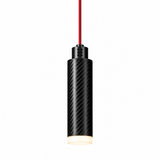 PULSE Pendant 02 — câble textile Rouge