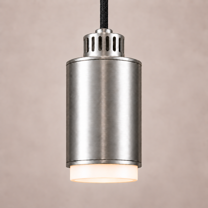 STRIA aluminium brossé, suspension simple