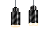 STRIA Pendant 01 — configuration Duo — suspension en carbone