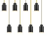 STRIA Lustre 08 — Pendant 01 — suspension en carbone