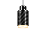 STRIA Pendant 01 — câble textile Gris
