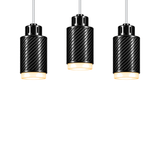 STRIA Pendant 01 — configuration Trio — suspension en carbone