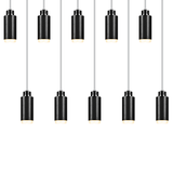 STRIA Lustre 10 — Pendant 02 — suspension en carbone