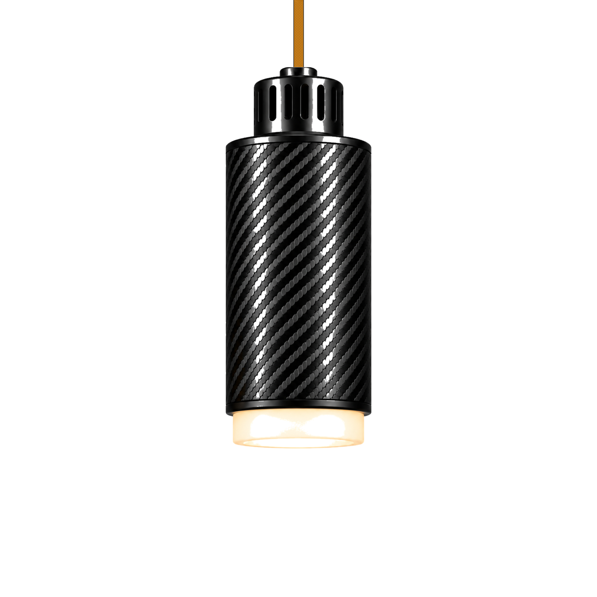STRIA Pendant 02 — configuration Solo — suspension en carbone