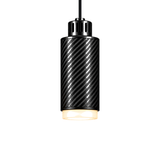 STRIA Pendant 02 — câble textile Noir