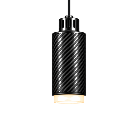 STRIA Pendant 02 — câble textile Noir