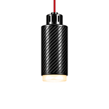 STRIA Pendant 02 — câble textile Rouge