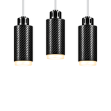 STRIA Pendant 02 — configuration Trio — suspension en carbone