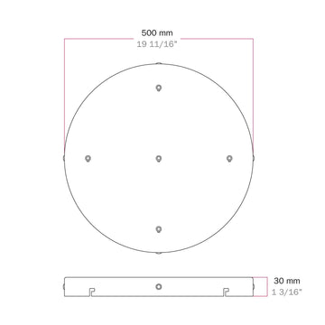 Pavillon — Circulaire blanc