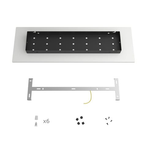 Pavillon rectangulaire noir — 6 sorties