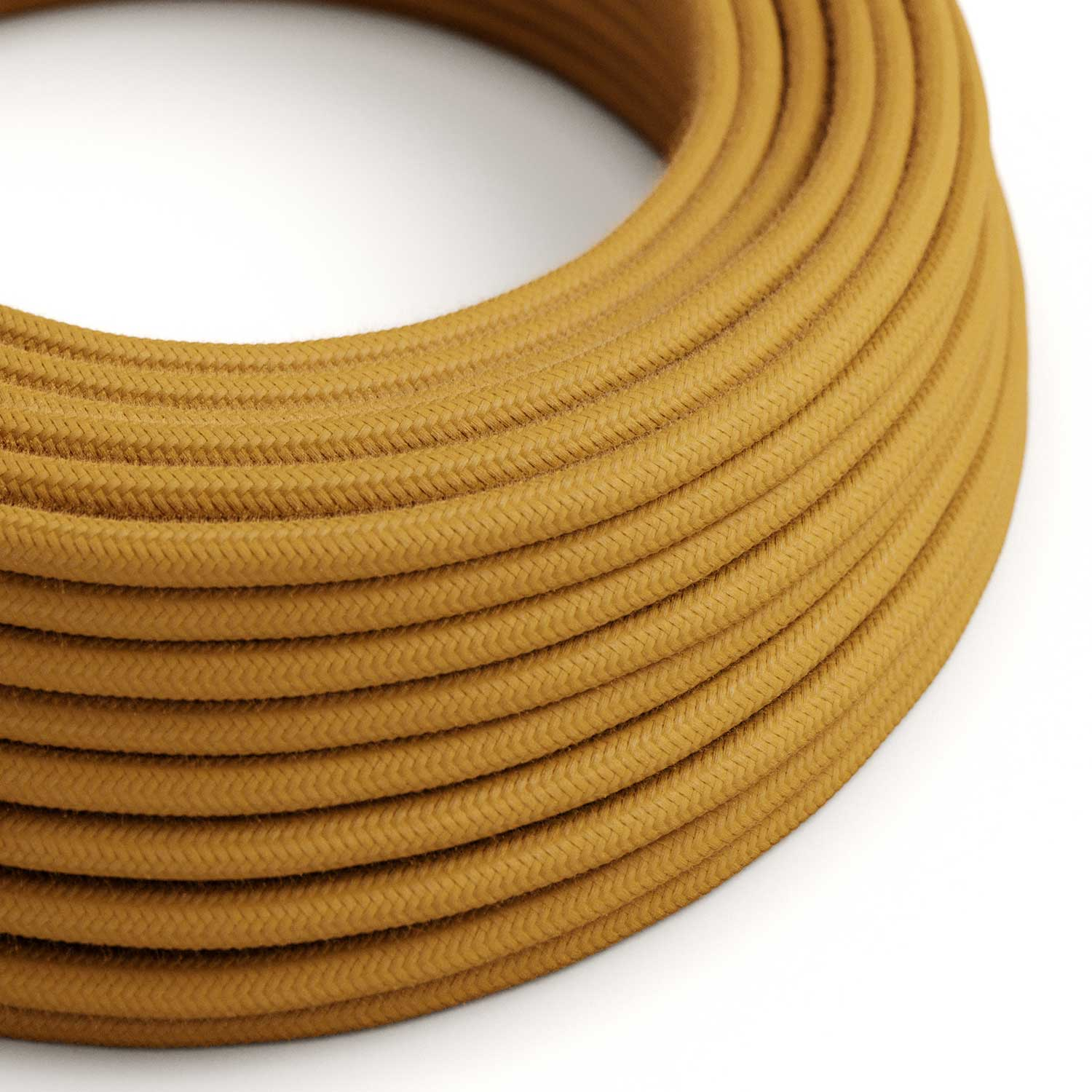 Câble textile Miel dorado — Creative Cables