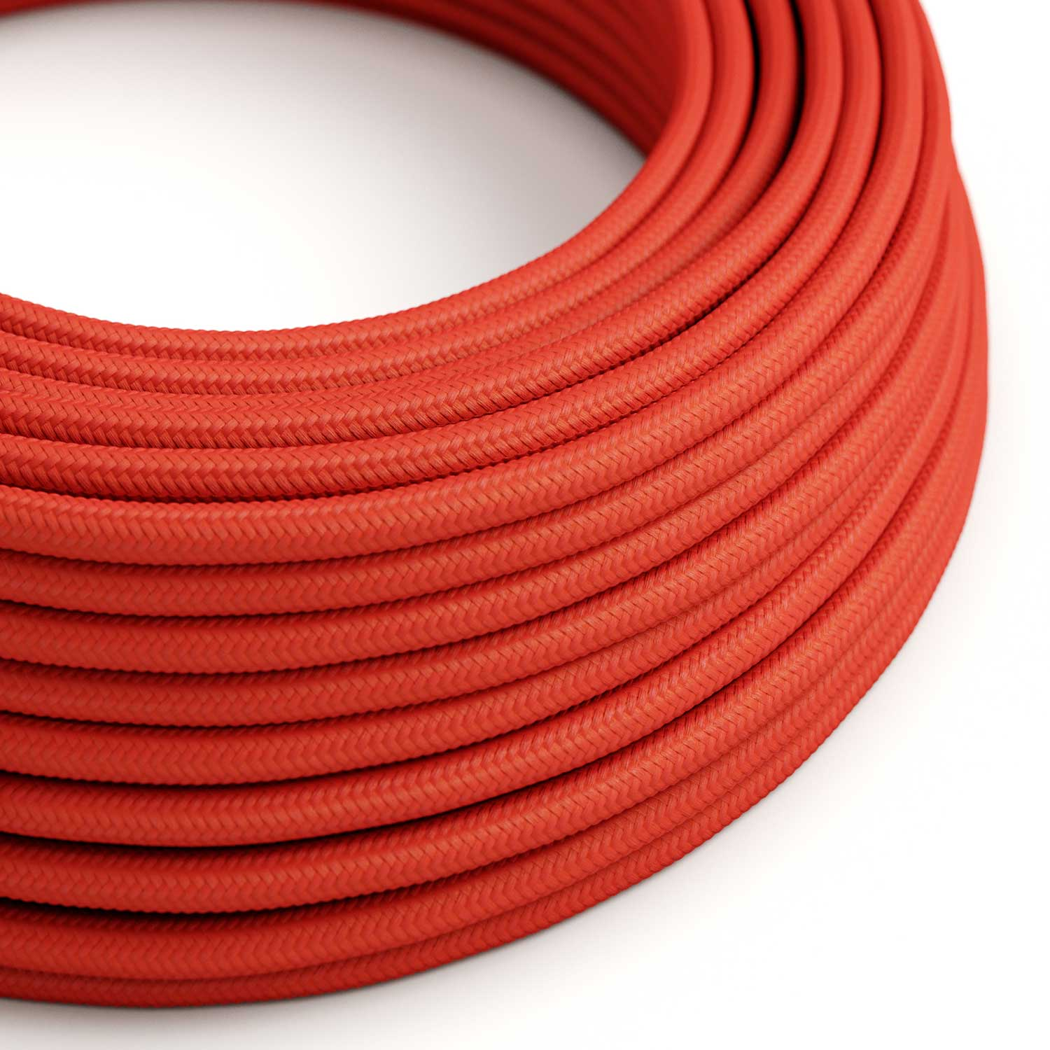 Câble textile Rouge — Creative Cables