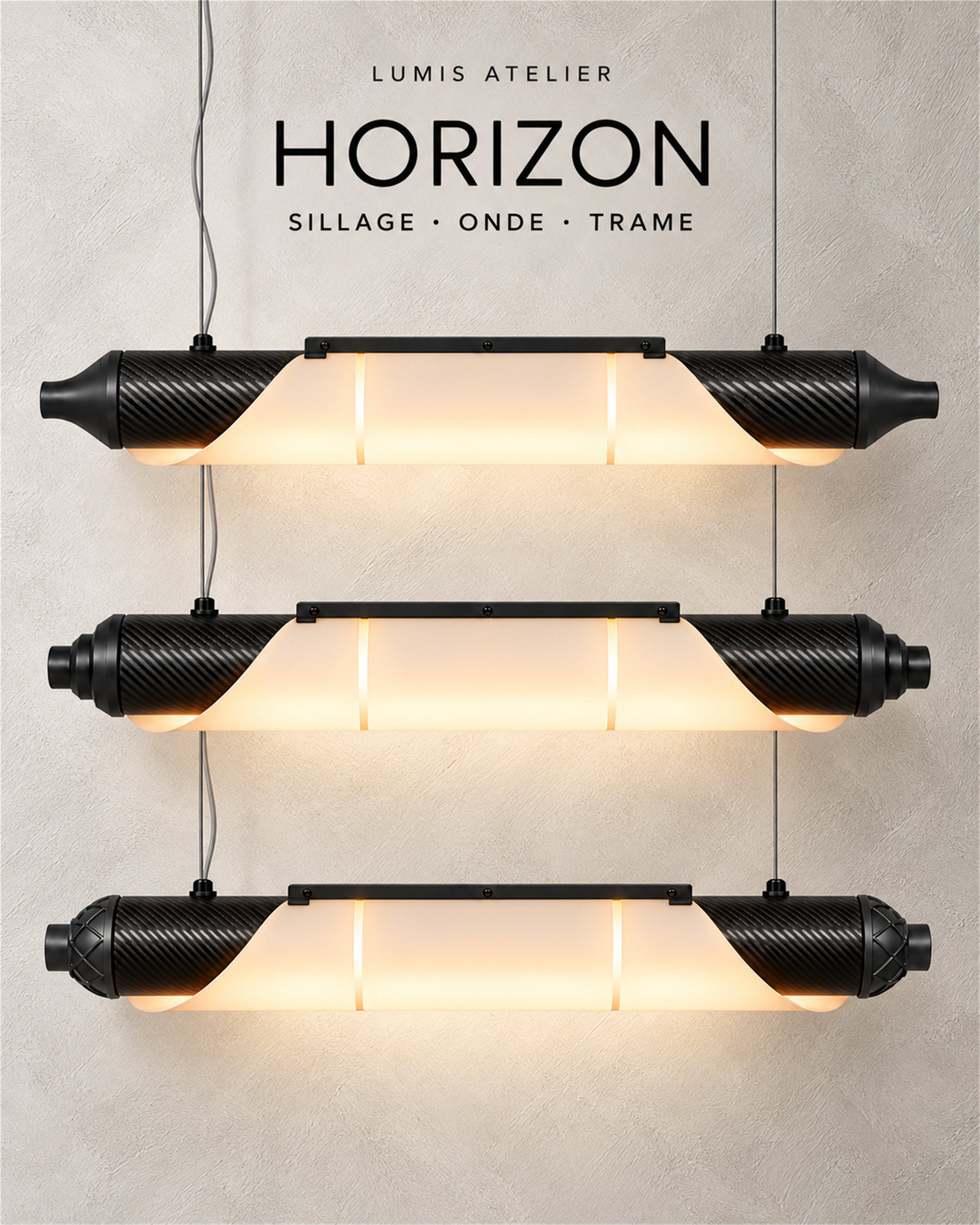 HORIZON — SILLAGE, ONDE et TRAME
